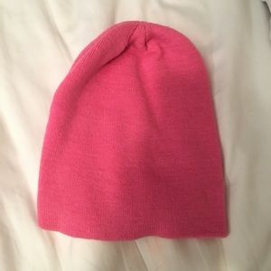 Pink beanie